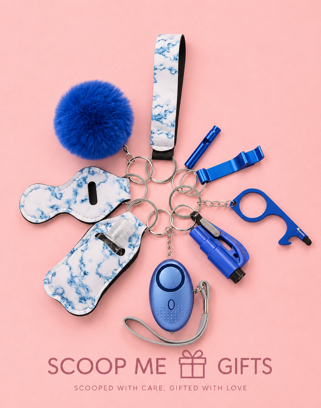 Self-Defence Keychain Set